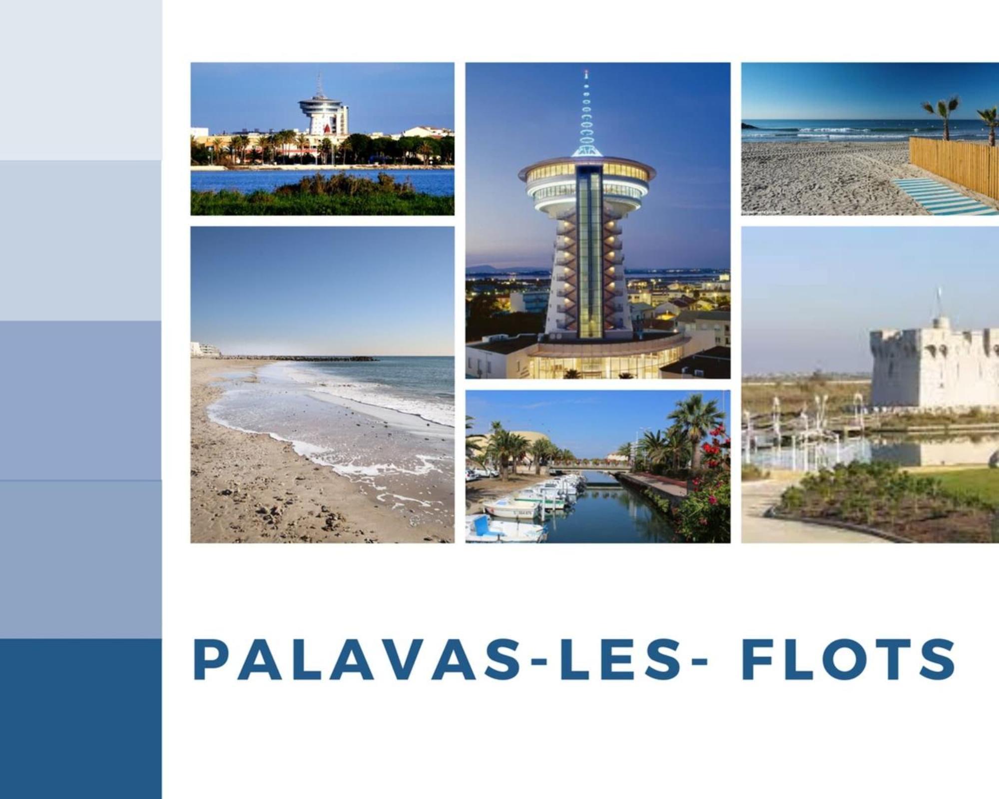 T2 Label Plage Piscine Proche Mer Parking Palavas المظهر الخارجي الصورة